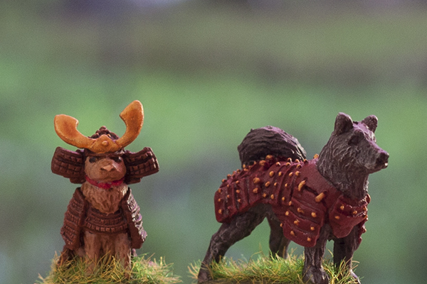 Bushidoge & Shogun Meow, bad squiddo